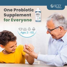 SCD Probiotics Boisson Probiotique 16 oz en mode lifestyle