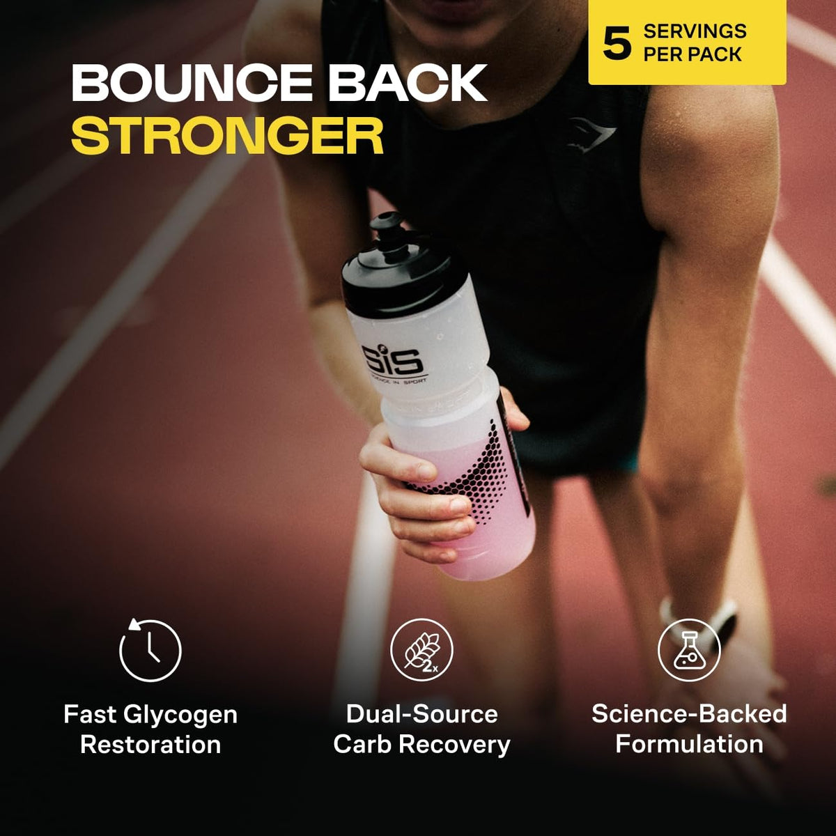 Science in Sport BETA use emballage avec informations nutritionnelles