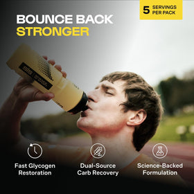 Science in Sport BETA use poudre de protéine au caramel salé, vue arrière