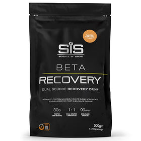 Science in Sport BETA use poudre de protéine au caramel salé, vue de face