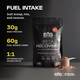 Science in Sport BETA use poudre de protéine chocolat dans un bol