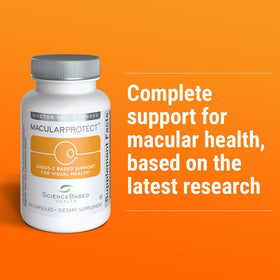 ScienceBased Health MacularProtect AREDS 2 informations nutritionnelles sur l'étiquette