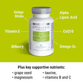 ScienceBased Health Optic Nerve Formula – étiquette du produit