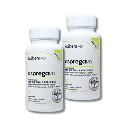 Scimera Asprega Complément Alimentaire Prébiotique 30 Capsules - vue avant