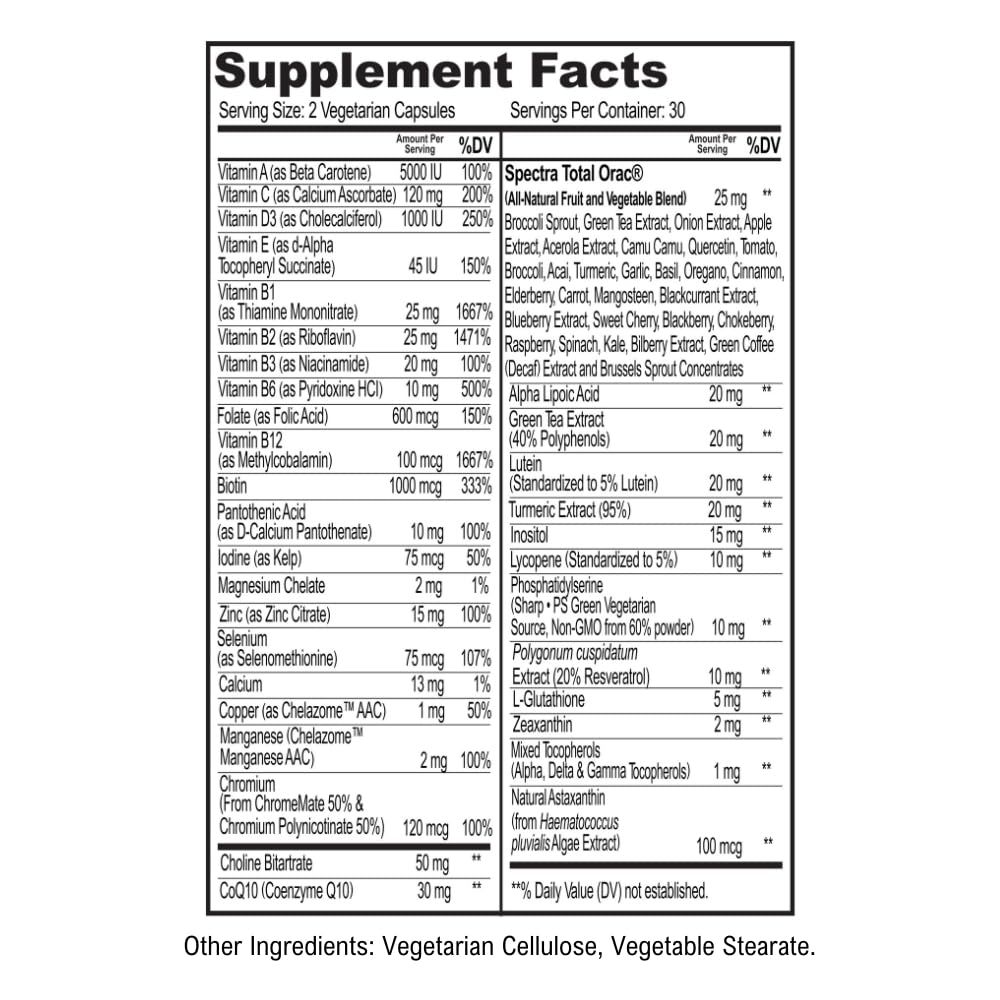 Scimera Bioscience MultivitaminMD 60 capsules emballage