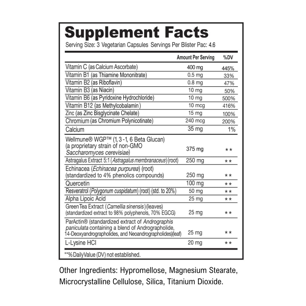 Scimera Scimune complément alimentaire 14 capsules avec étiquette
