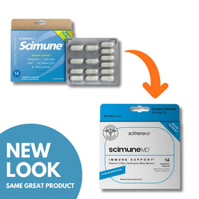 Scimera Scimune complément alimentaire 14 capsules vue arrière