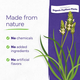 Scoop de poudre de psyllium bio Konsyl avec 5g de fibre