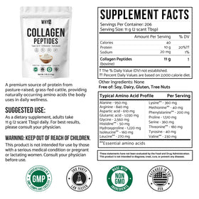 Scoop inclus pour dosage précis de la poudre de collagène WHYZ