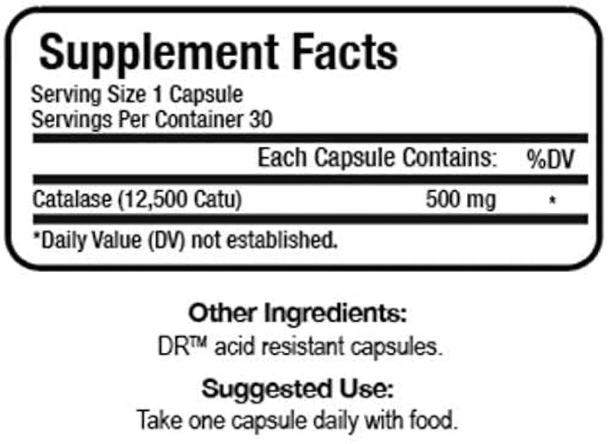 Script Essentials Catalase complément alimentaire, vue latérale des capsules