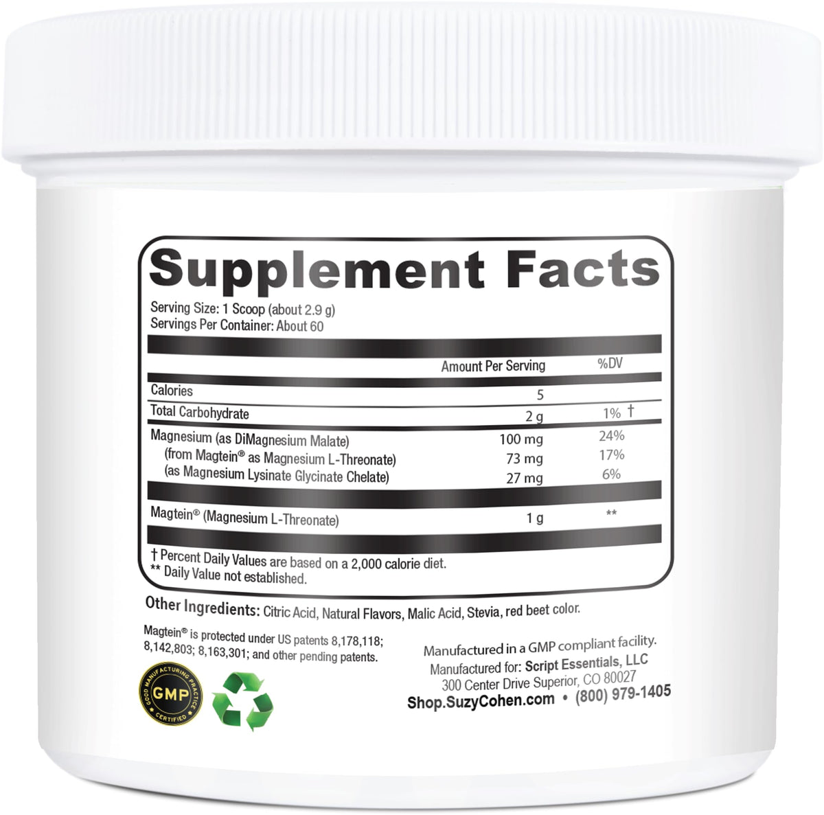 Script Essentials Poudre de Boisson MagFocus 240g emballage
