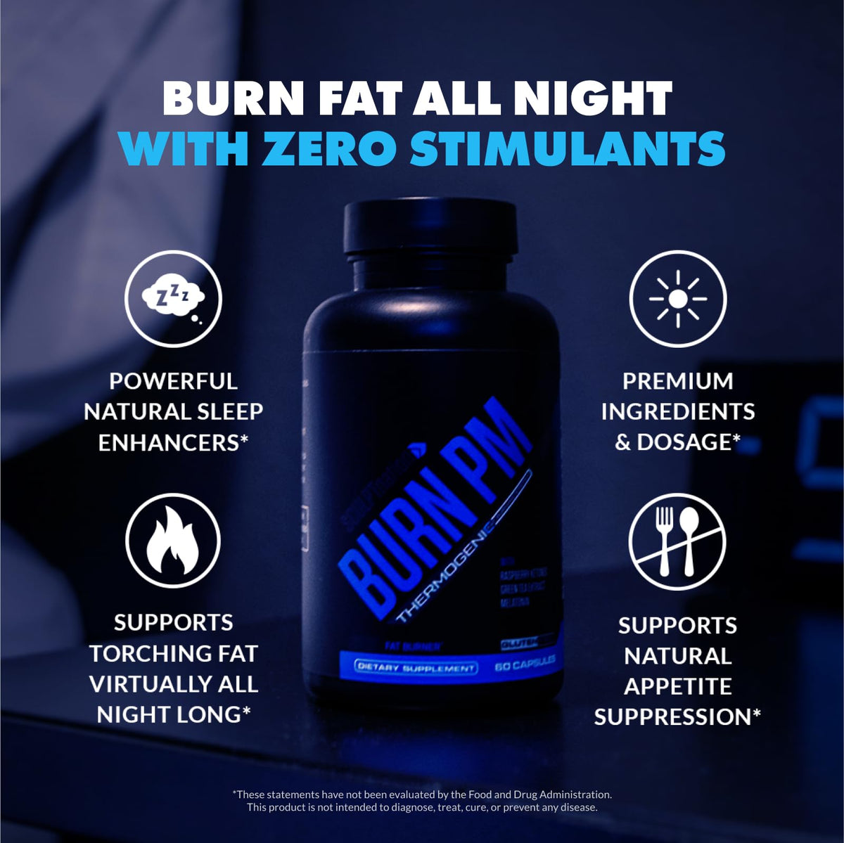 Sculpt Nation Burn PM flacon avec étiquette visible
