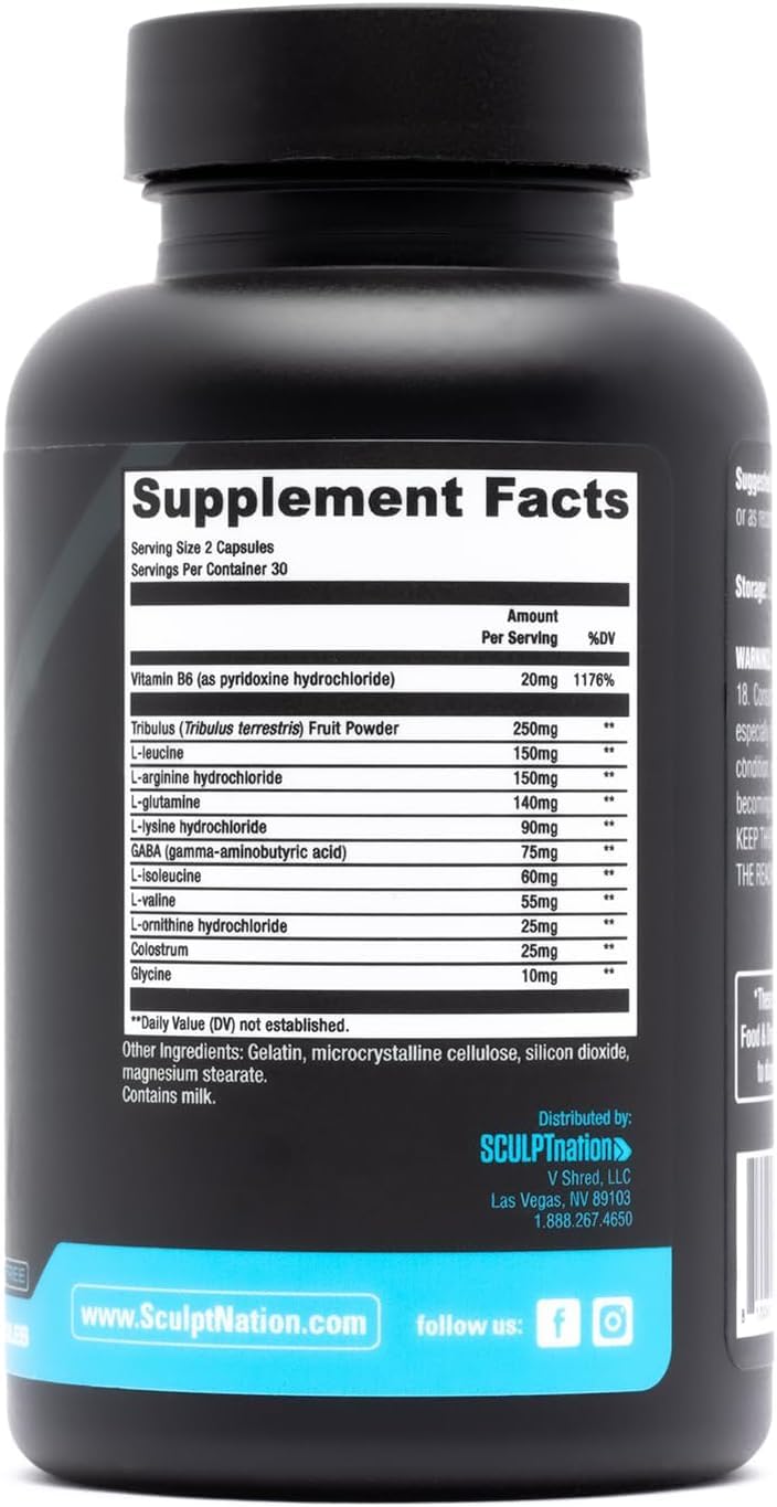 Sculpt Nation L-Arginine flacon avec capsules
