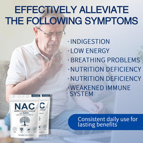 SEAFLEX NAC 600mg avec gélules visibles à l'intérieur du flacon
