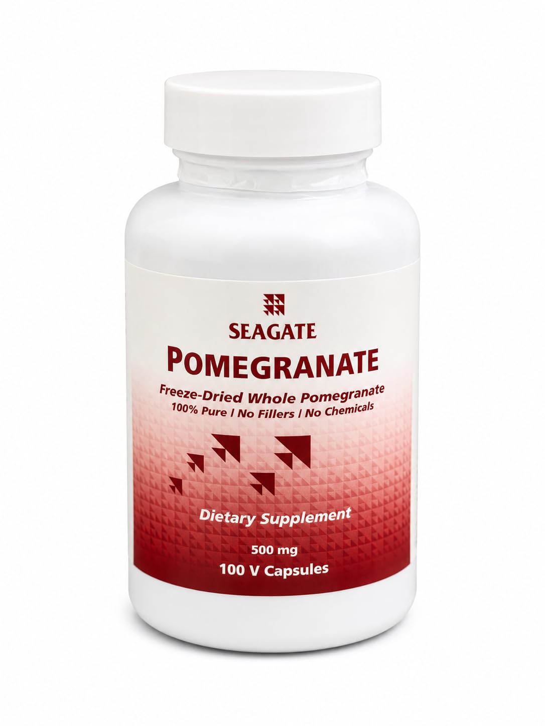 Seagate Pomme Grenade 500 mg 100 Capsules vue de face