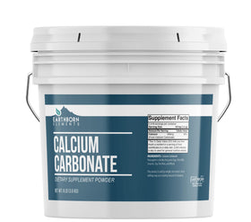 Seau refermable de poudre de carbonate de calcium Earthborn Elements 3910g