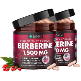 Secret Element Berbérine HCL 1500 mg capsules avant