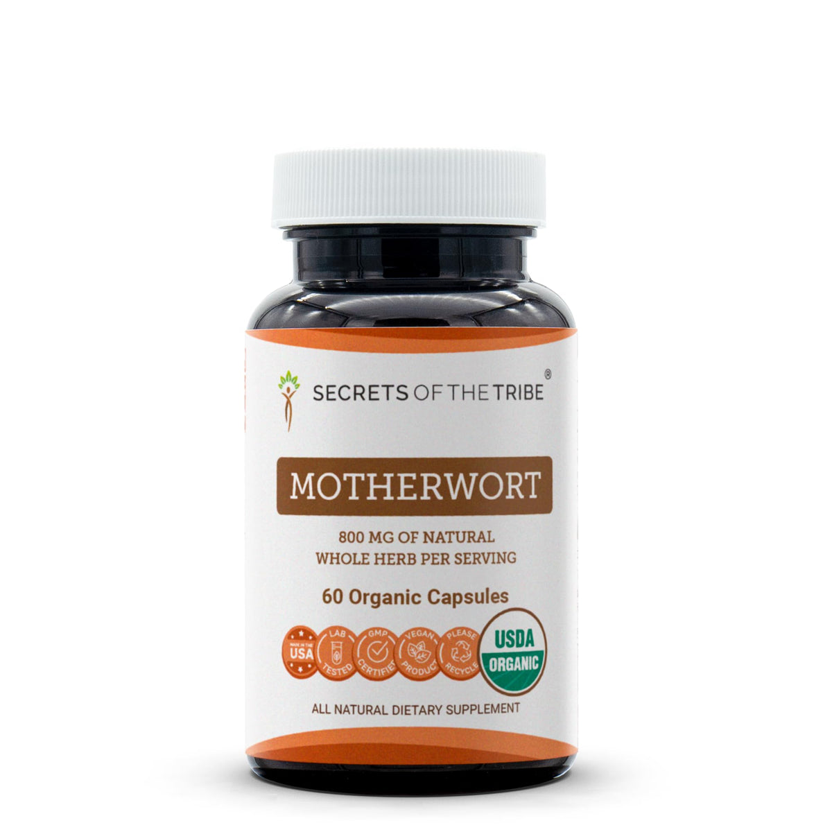 Secrets of the Tribe Capsules de Mère-Épine 800 mg vue avant