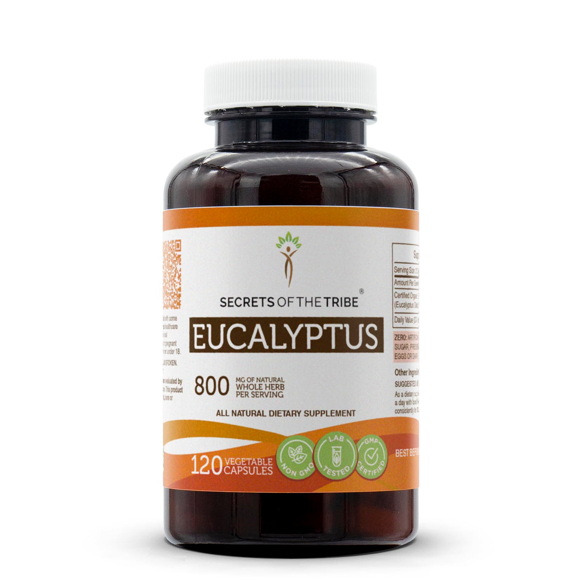 Secrets of the Tribe Eucalyptus 120 capsules vue avant