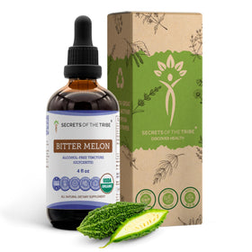 Secrets of the Tribe Extrait de Melon Amer Bio 118 ml, bouteille vue de face