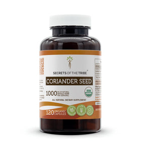 Secrets of the Tribe Graine de Coriandre 120 Capsules, vue avant
