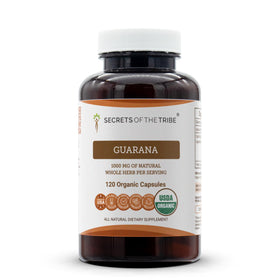 Secrets of the Tribe Guarana Capsules Bio 120 unités - vue de face