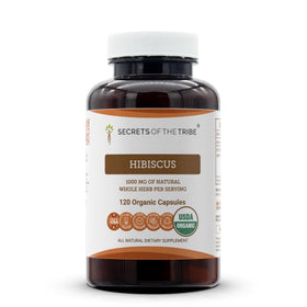 Secrets of the Tribe Hibiscus Capsules 120 unités vue de face