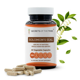 Secrets of the Tribe Sceau de Salomon 60 Capsules vue de face.