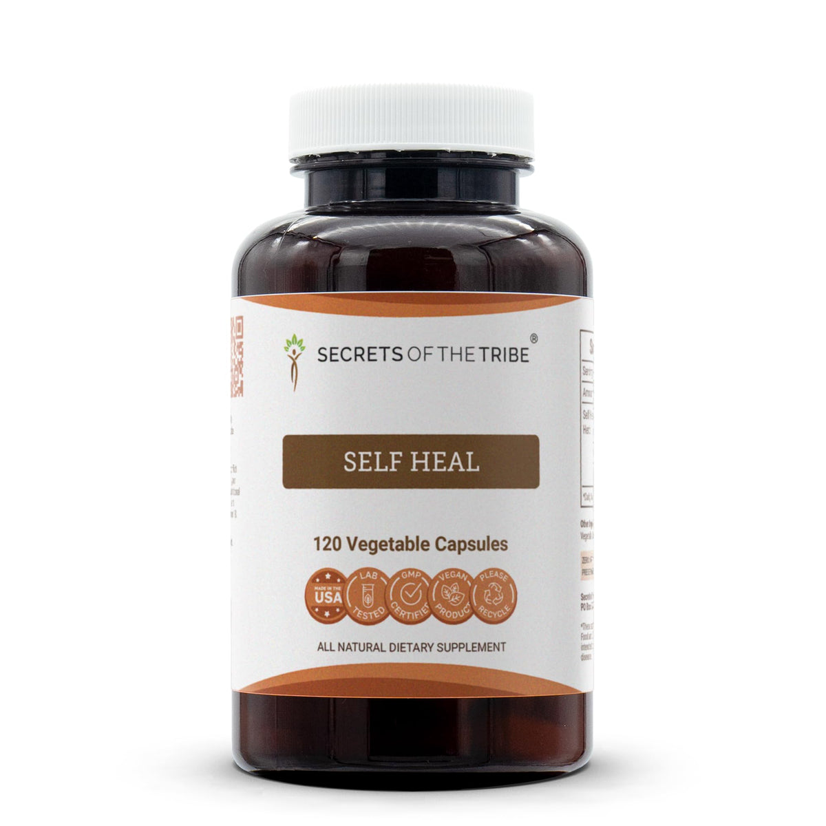 Secrets of the Tribe Self Heal 120 capsules vue de face