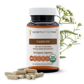 Secrets of the Tribe Yarrow 60 capsules végétariennes vue de face