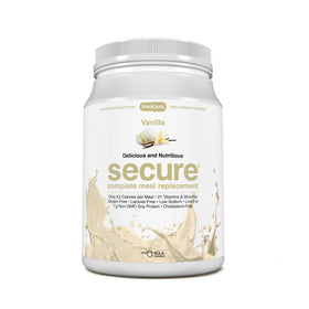Secure Soy Meal Replacement 60 Servings Vanille packaging front view