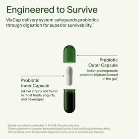 Seed 14 Day Gut Reset boîte ouverte avec capsules visibles