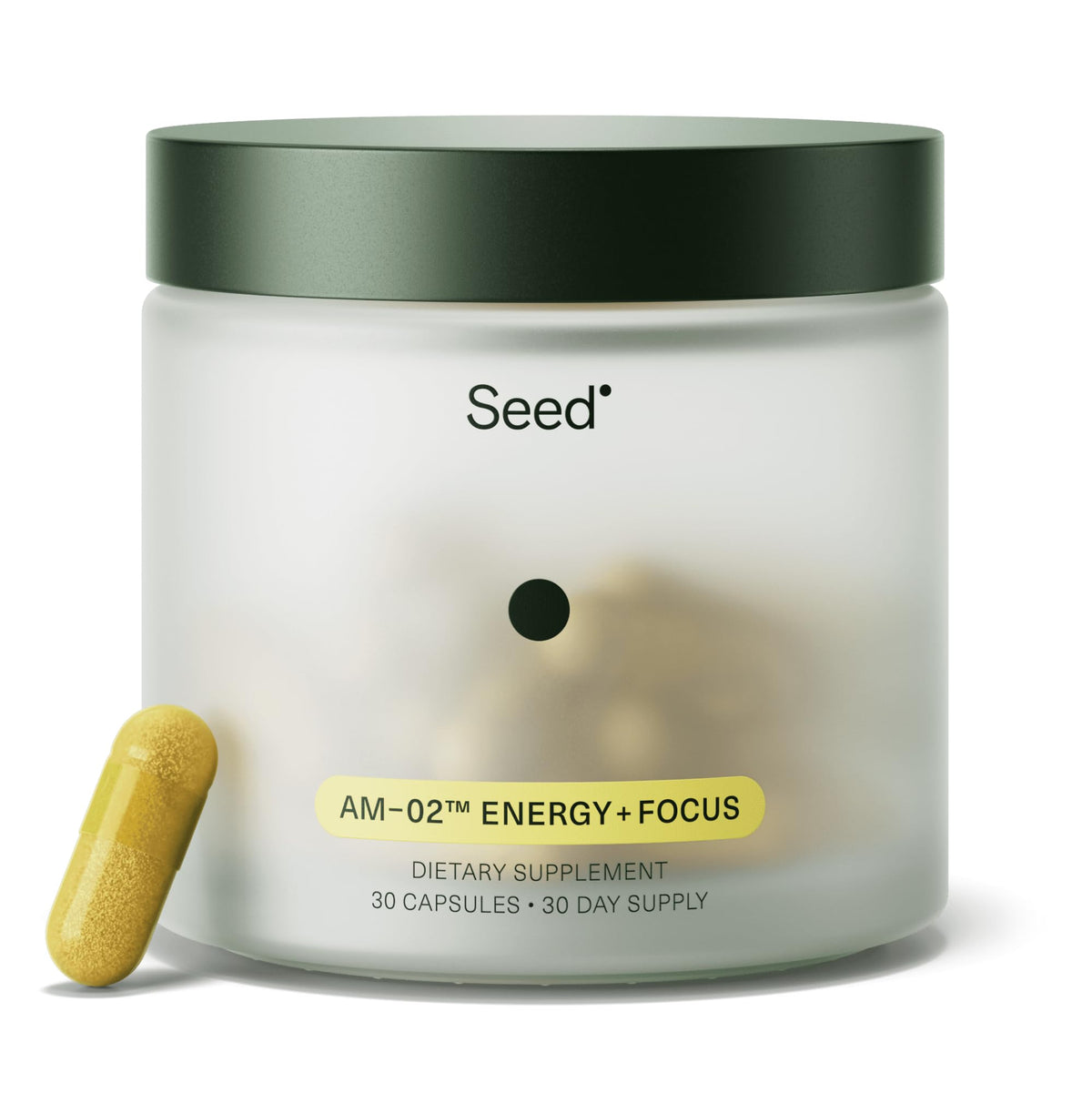 Seed AM-02 Énergie + Concentration flacon de 30 capsules