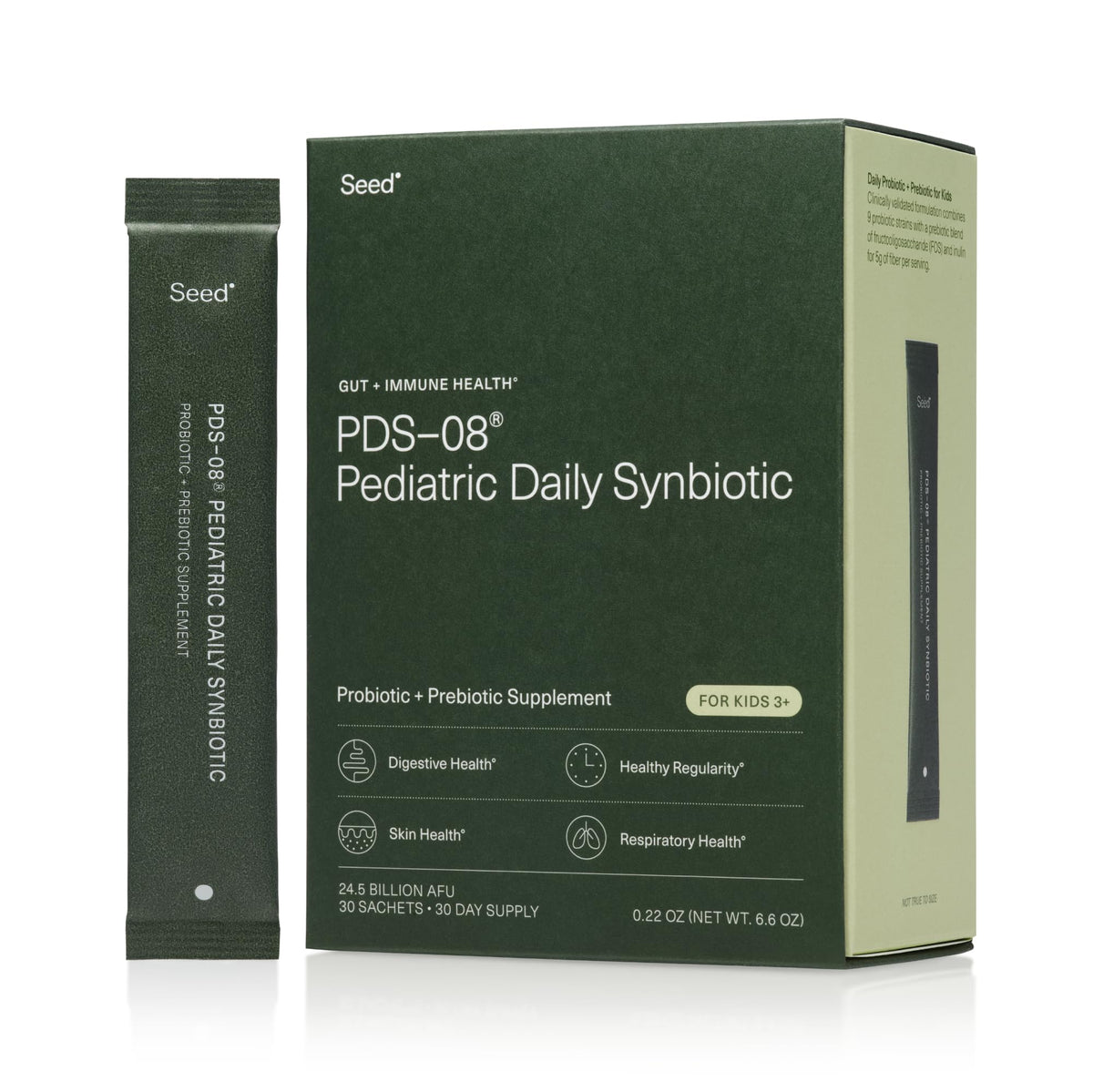 Seed PDS-08 Probiotique Enfant 30 Jours, emballage avant