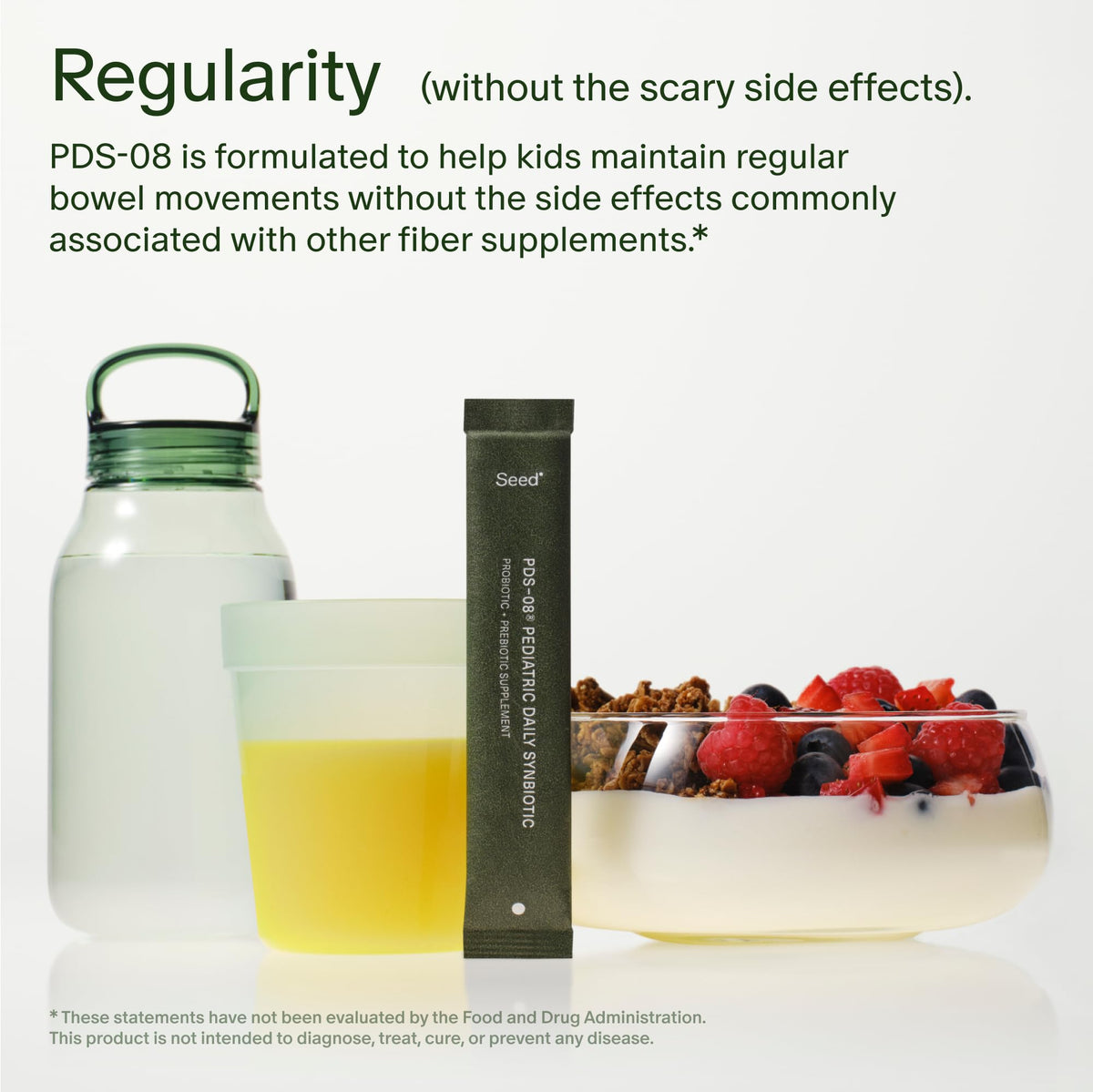 Seed PDS-08 Probiotique Enfant, utilisation avec de l'eau