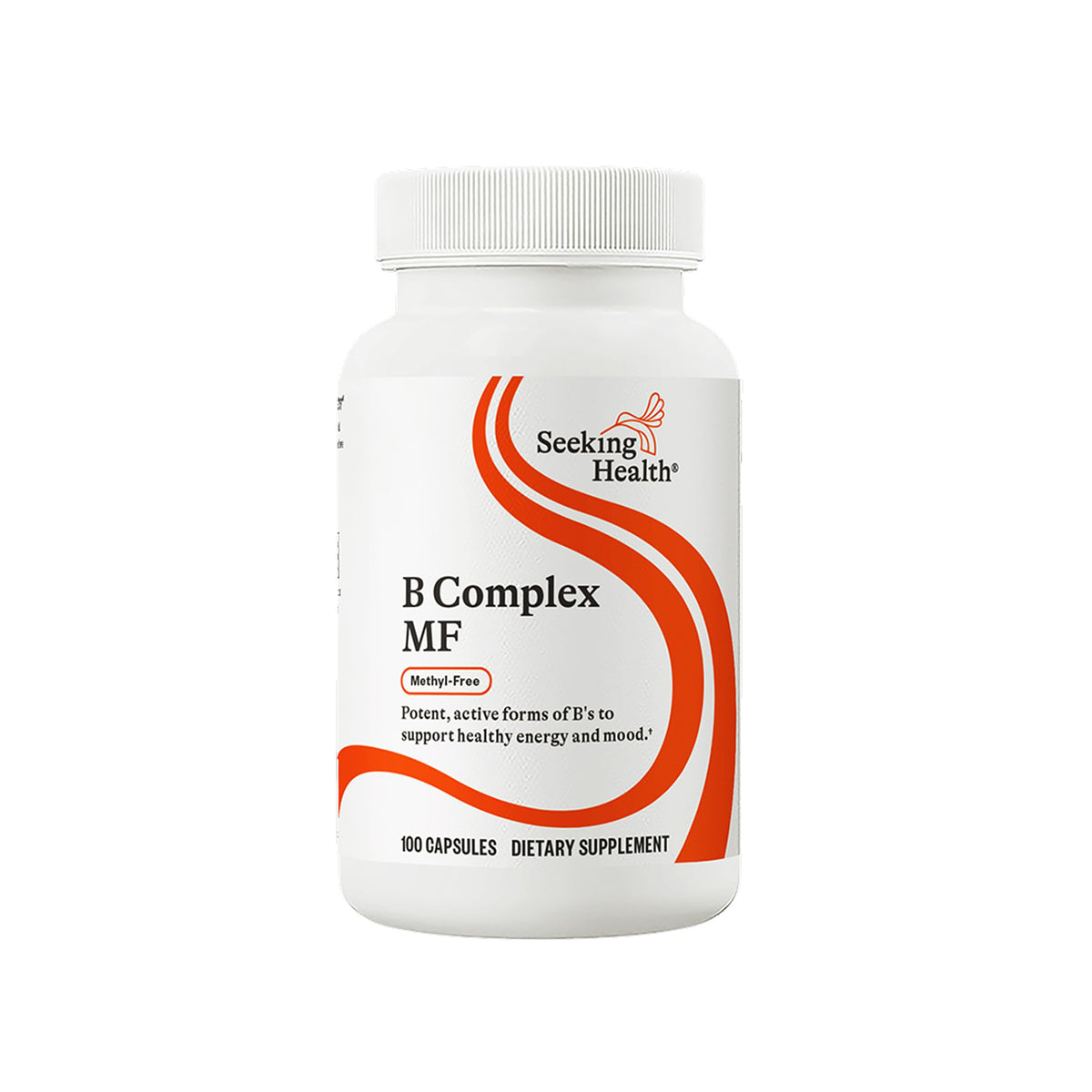Seeking Health B Complex MF 100 Capsules front view