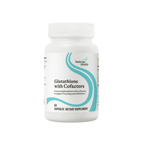 Seeking Health Glutathione Plus 100 mg S-Acetyl-L Glutathione 60 Capsules front view