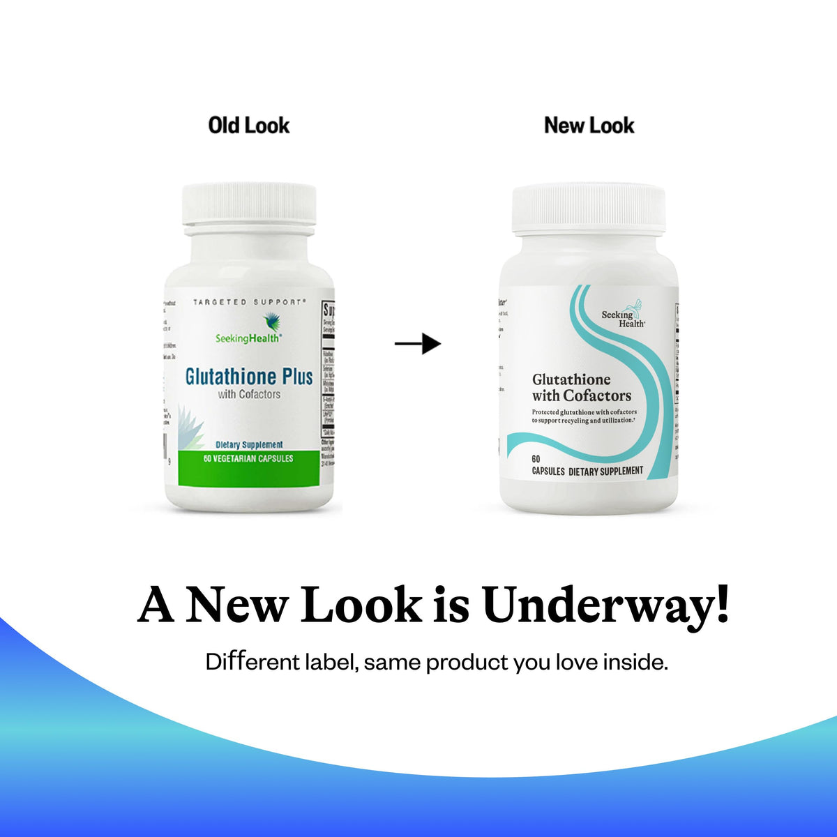 Seeking Health Glutathione Plus capsules with measuring spoon