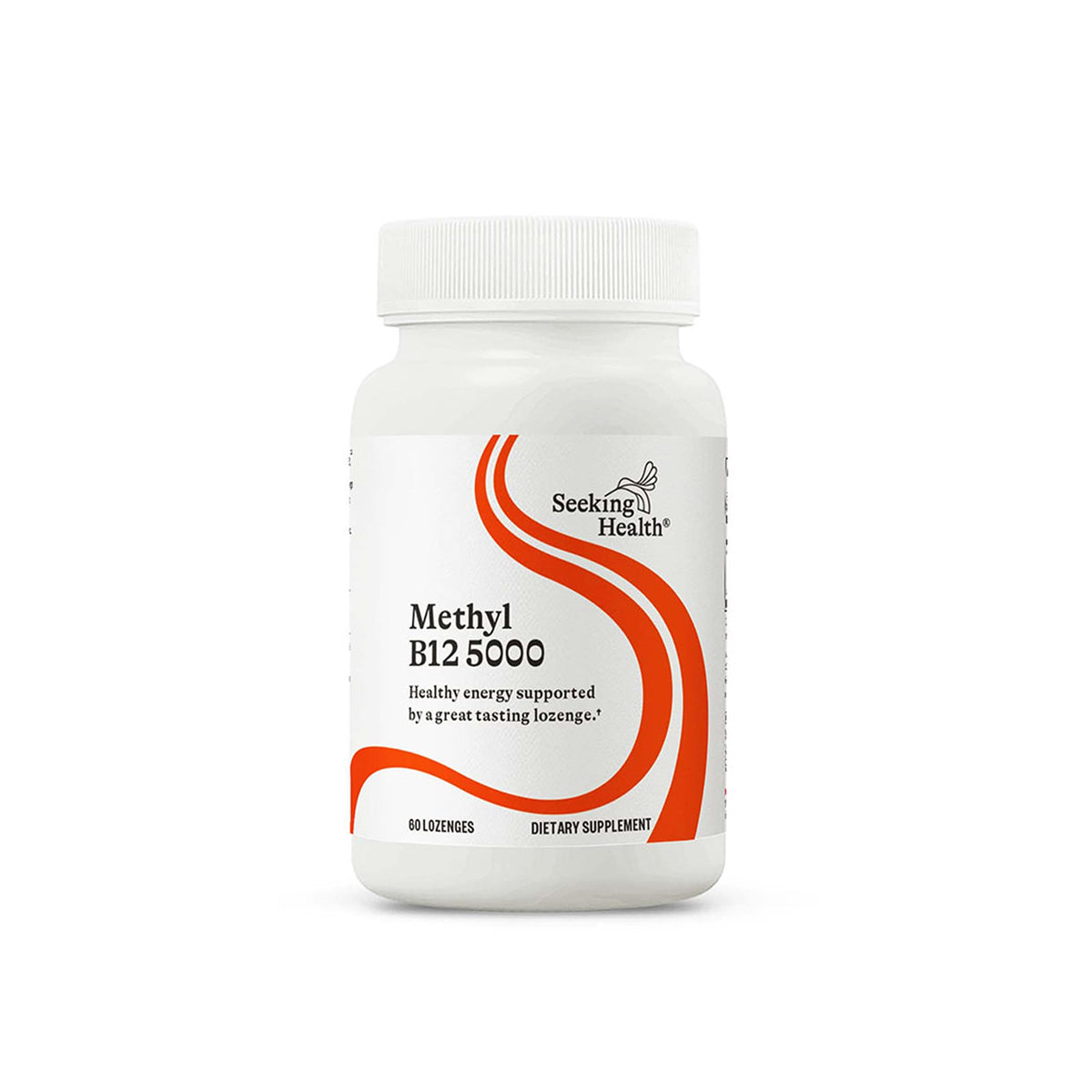 Seeking Health Methyl B12 5000 mcg 60 pastilles, vue de face
