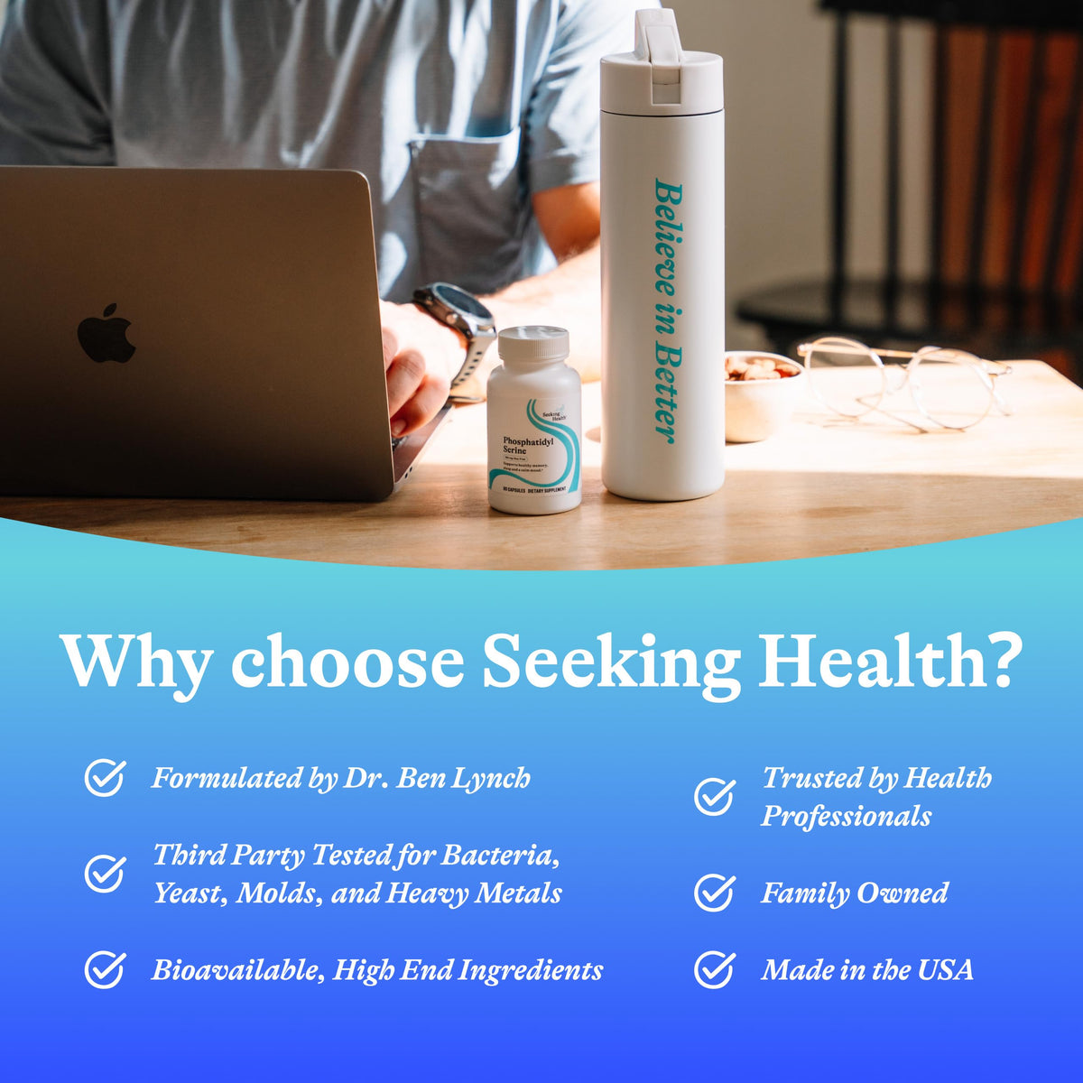 Seeking Health Phosphatidyl Serine 150 mg nutritional information
