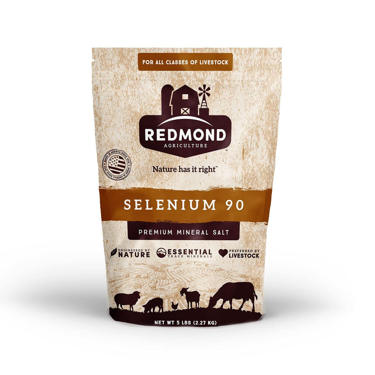 Selenium 90 REDMOND 2259g vue avant avec étiquette