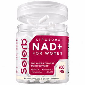 Selerb Complément Alimentaire NAD+ Femme 60 Capsules vue avant