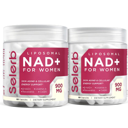 Selerb Complément NAD+ pour Femmes 168g vue de face