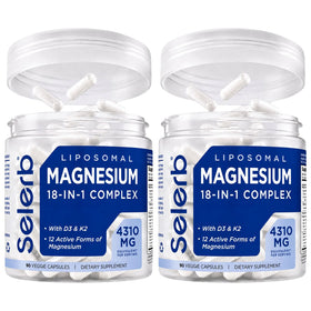 Selerb Complexe Magnésium 18 en 1 boîte avant avec capsules