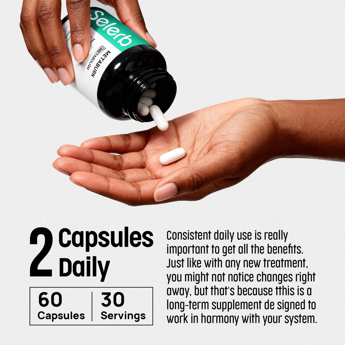 Selerb Metaburn 60 Capsules avec un mode de vie sain