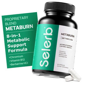Selerb Metaburn 60 Capsules vue de face