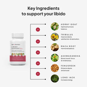 SELF NUTRITION Complément Alimentaire Libido Femme 60 Capsules ouverte