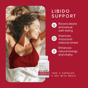 SELF NUTRITION Complément Alimentaire Libido Femme 60 Capsules vue de dos