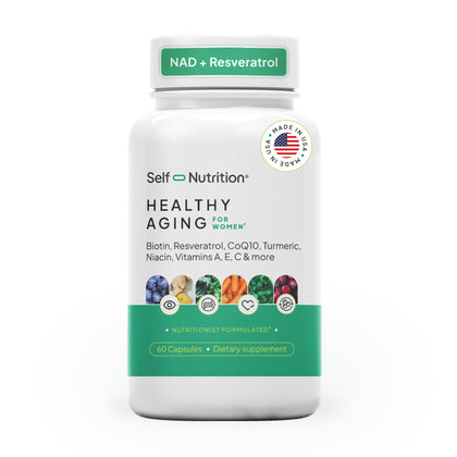 SELF NUTRITION Complément Alimentaire Resvératrol 60 Capsules vue avant