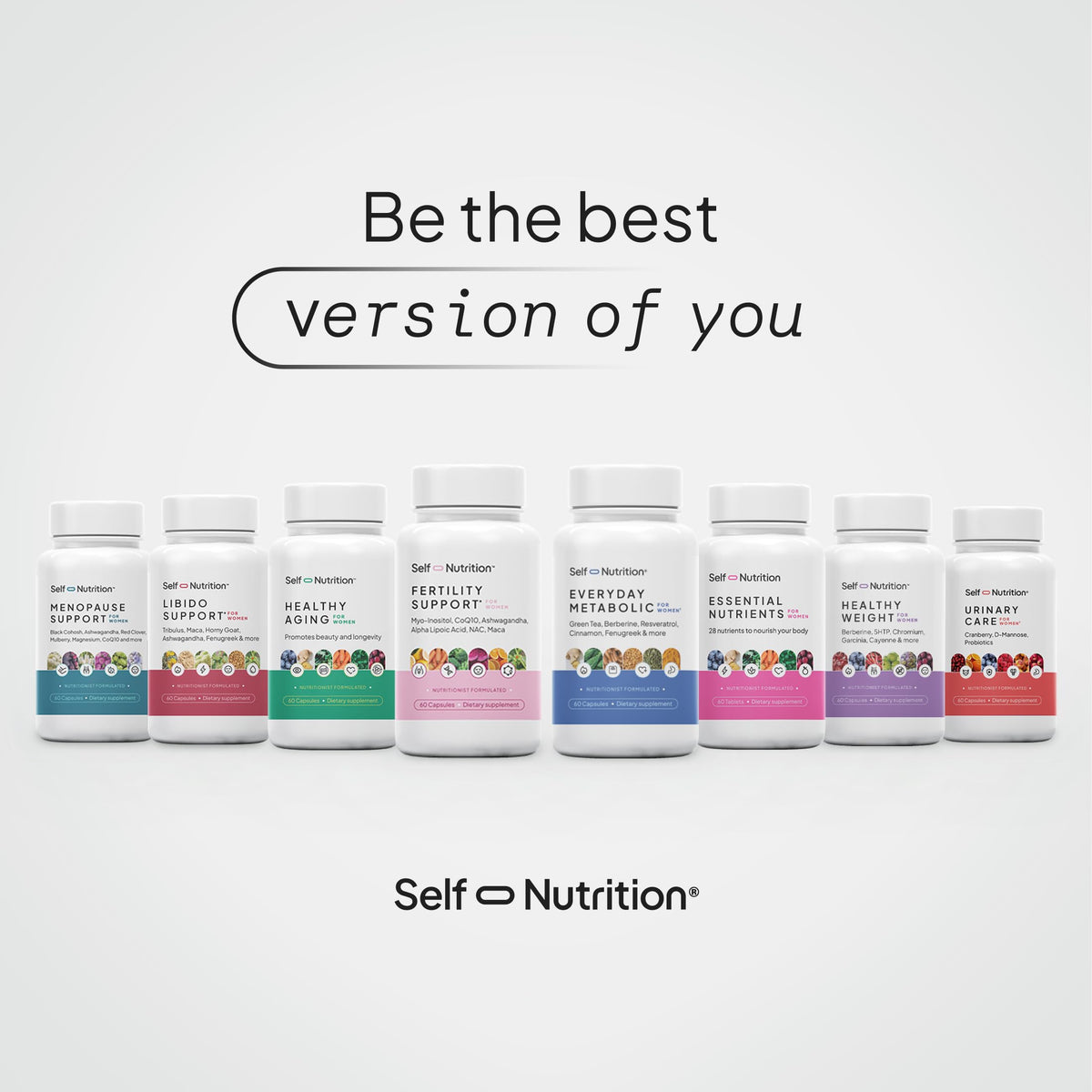 SELF NUTRITION Fertility Support 60 capsules - capsules individuelles
